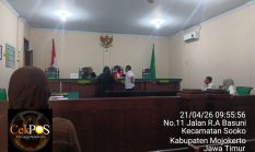 Sidang Praperadilan Wartawan Amir Dimulai, Pembacaan Permohonan Digelar di Ruang Sidang Tirta