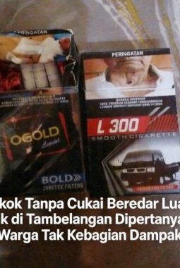 “Produksi Rokok Ilegal Diduga Berjalan Lama, Warga Tambelangan Desak Bea Cukai Turun Tangan”