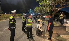 Patroli Malam Minggu, Polsek Denpasar Selatan Intensifkan Harkamtibmas dan Cegah Gangguan Keamanan